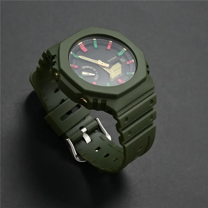รูปสินค้า ชุดดัดแปลงสายนาฬิกา G-SHOCK สำหรับผู้ชาย สายยางกันน้ำ พร้อมเครื่องมือ