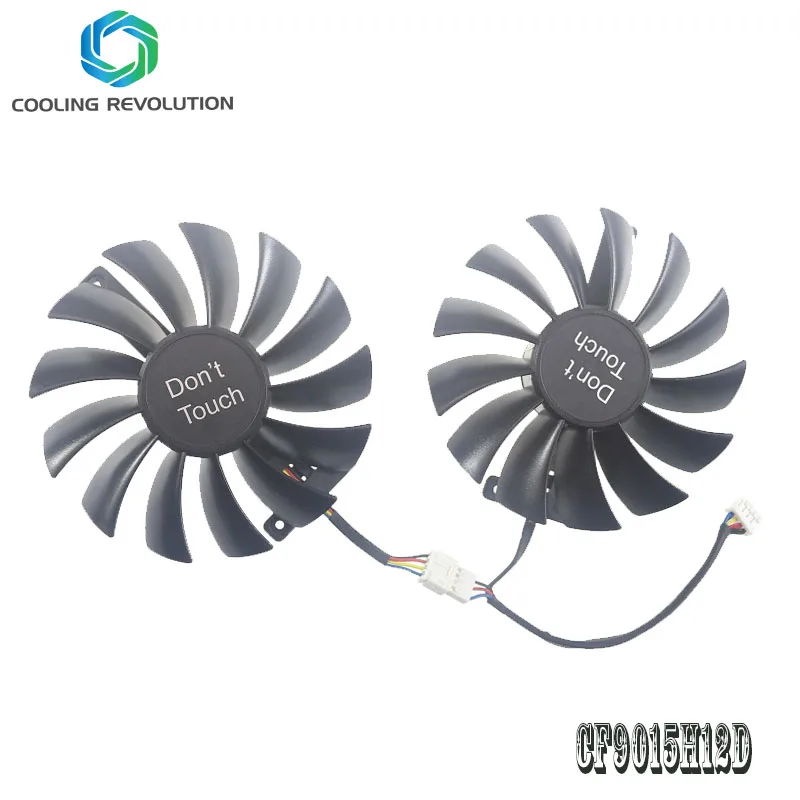 New 2pcs/set Cf-12815s 4p Cooling Fan Replacement For Inno3d