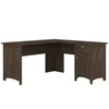 L-Shaped Desk with Storage Study Table Drawers Cabinets Home Office Computer Desk Space Saving Open Construction Plenty Storage 1