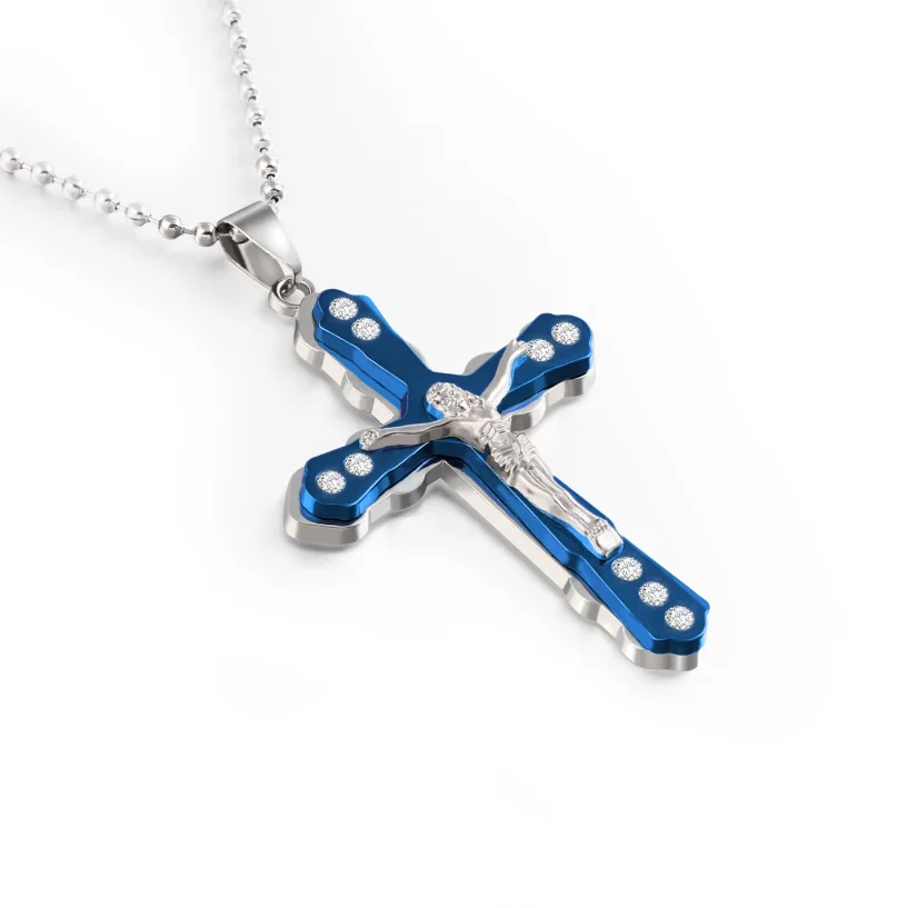 Jesus Cross Faith Necklace 4
