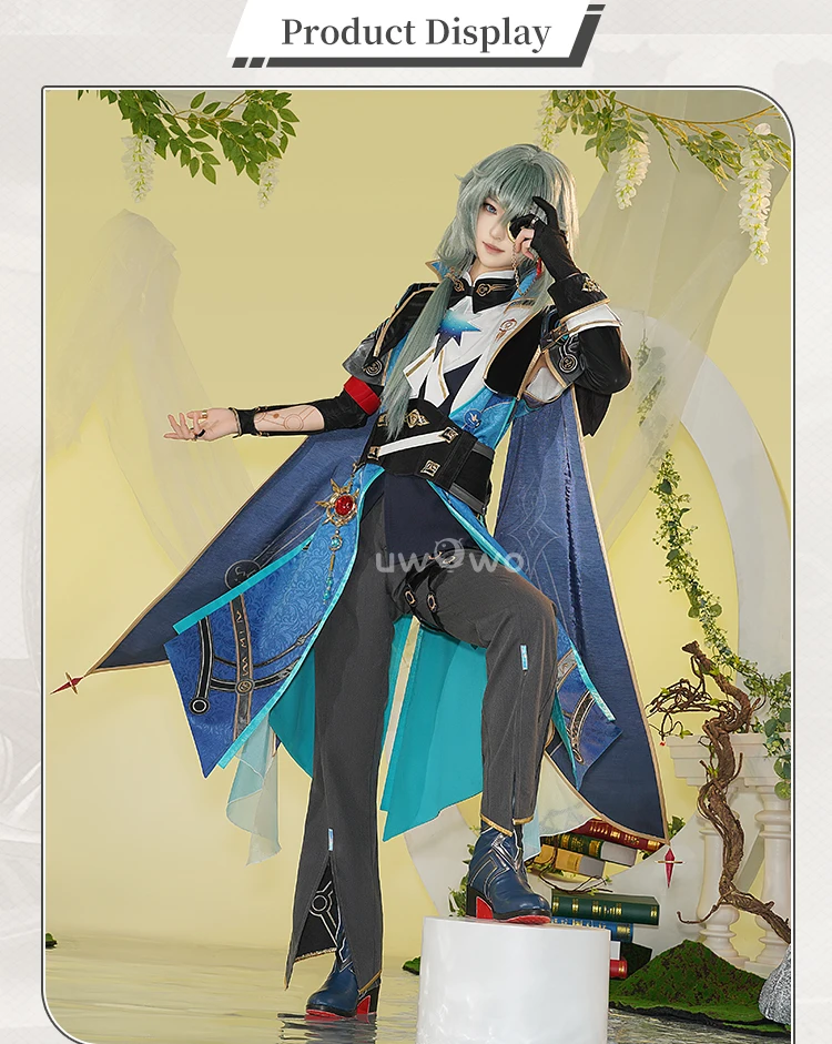 Anaxa Cosplay Kostüm Honkai: Star Rail Anaxa Male Halloween Costume 3