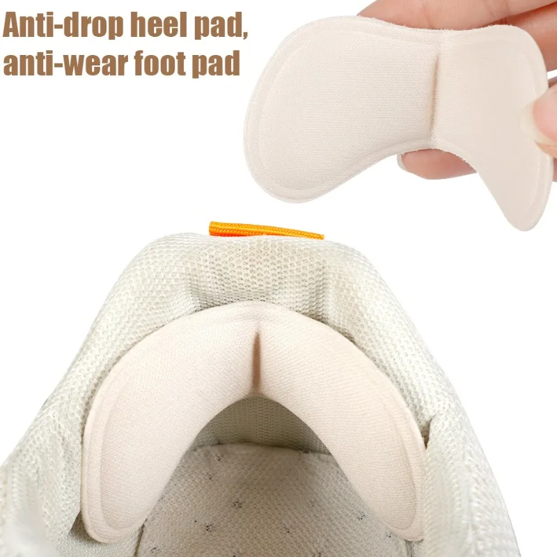 Heel Pads Sneakers Self-adhesive Sponge Patch High Heels Easy Installation Heel Stickers High-heeled Shoes Inserts shoe repair stickers,shoe repair patch,shoe repair patches,heel cushion insole,heel patch insole,heel insoles,heel protector patches,heel protector pads,heel grips,heel protector,shoe stickers,shoe anti slip stickers,shoe heel repair tips
