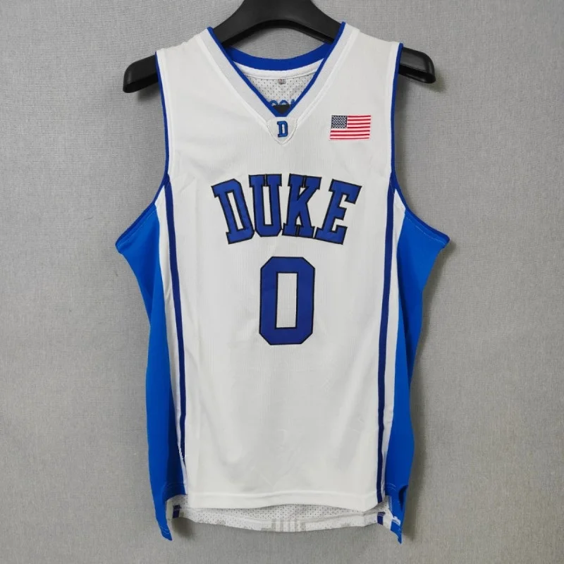 

Basketball Jersey Men Women Oversize 0 Tatum Duke University Embroidery Sewing Breathable Sports High Street Hip Hop Sportswear