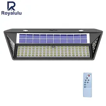 

118 SMD LED Outdoor Solar light 3 Modes Motion Sensor Wall Lamps IP65 Waterproof House And Garden yard Deco Path Street Lamp