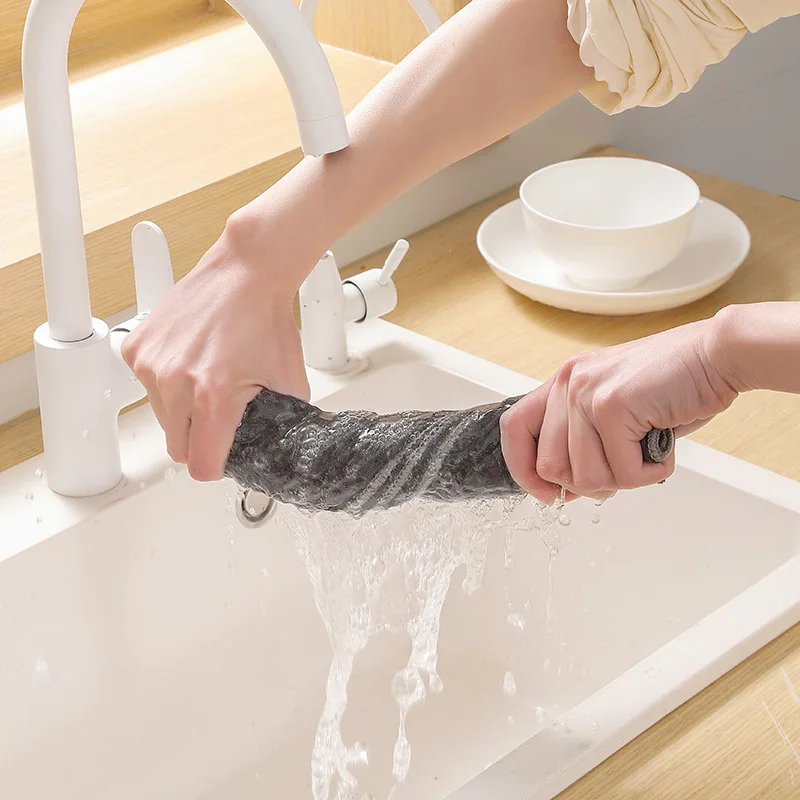 Waffle Weave Cotton Towel Dinner Plate Hand Towel Non-stick Oil Dish Washing Cloth Napkins Ultra Soft Absorbent Kitchen Dish Rag