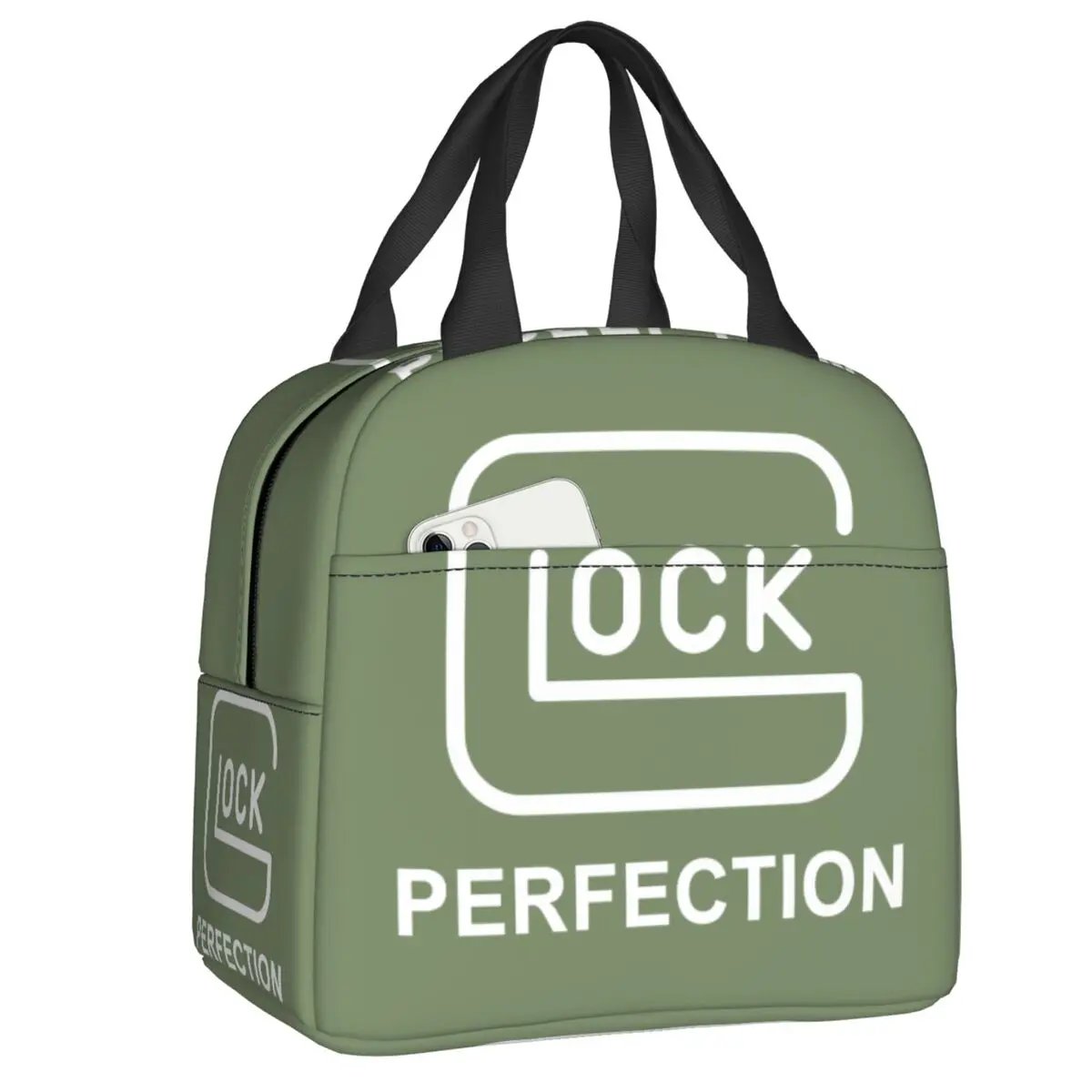 CustomTacticalGlockShootingSportsLunchBagWarmCoolerInsulated