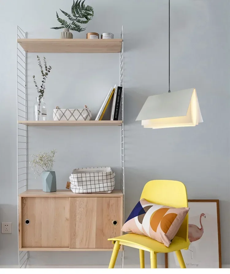 Description Picture 4 of itemCreative Book Design Pendant Light Replica Hanging Lamps Nordic Indoor Decoration Reading Light for Children Room