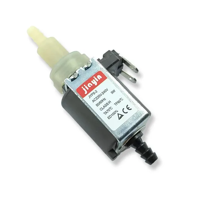 JYPS-2 แม่เหล็กไฟฟ้าปั๊มน้ํา 220-240V AC 9W 3Bar ความดันสําหรับมือถือ Iron Steam Mop Garment Steamer กาแฟเครื่อง ​ 1