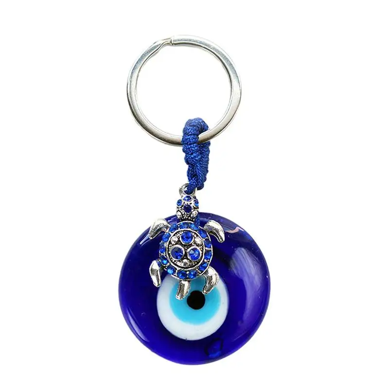 

Счастливый брелок для ключей, синий телефон, прочная синяя фотография с ярким цветом и гладкой поверхностью для автомобильных ключей, подвесной ключ