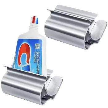 1pc In Acciaio Inox Wringer Rullo Ruota Dispenser per Unguenti Cosmetici Accessori Per Il Bagno Dentifricio Spremiagrumi Tubo Rullo 1