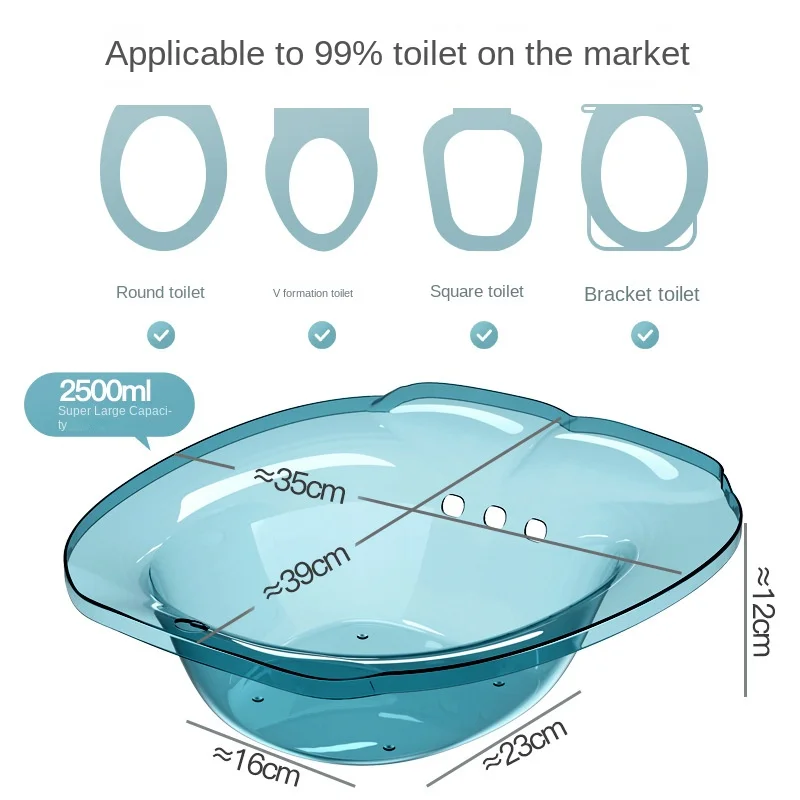 Bidet Portatil para WC, Bidet Portatil para Hemorroides, Bidé Adaptable para  WC para Alivio Hemorroideal Pacientes Mujeres Embarazadas Ancianos :  : Bricolaje y herramientas