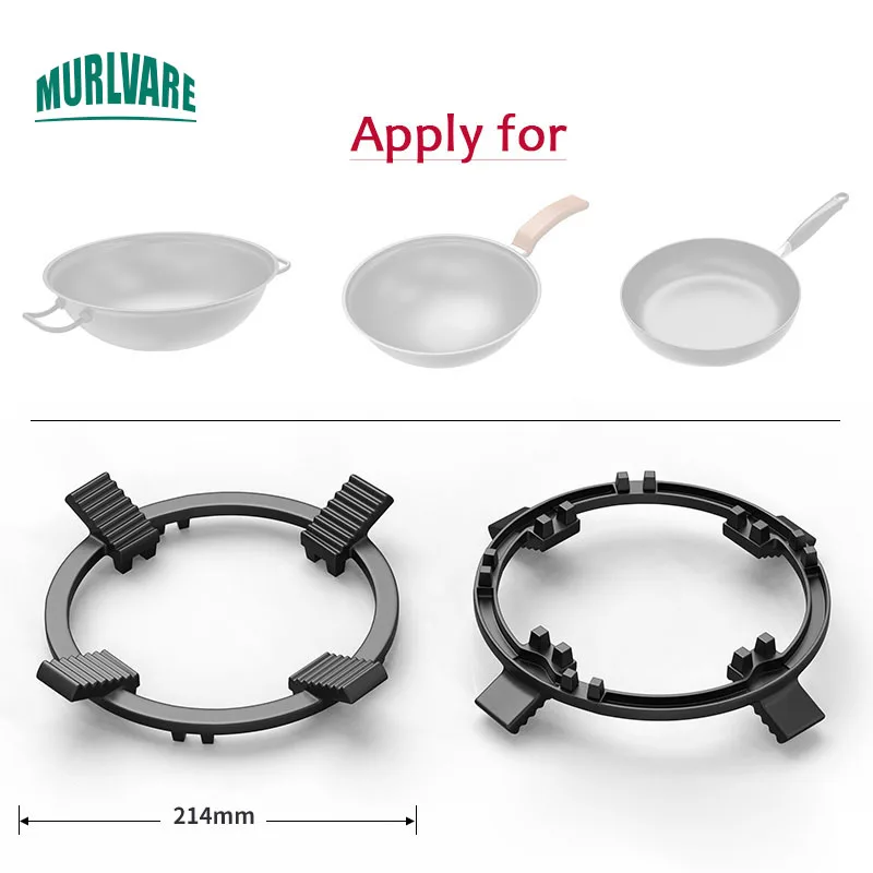 1Pcs Kitchen Gas Stove Bracket Stove Non-Slip Bracket Gas Holder 4 or 5 Claws Universal Thickening Cast Iron Wok Stand