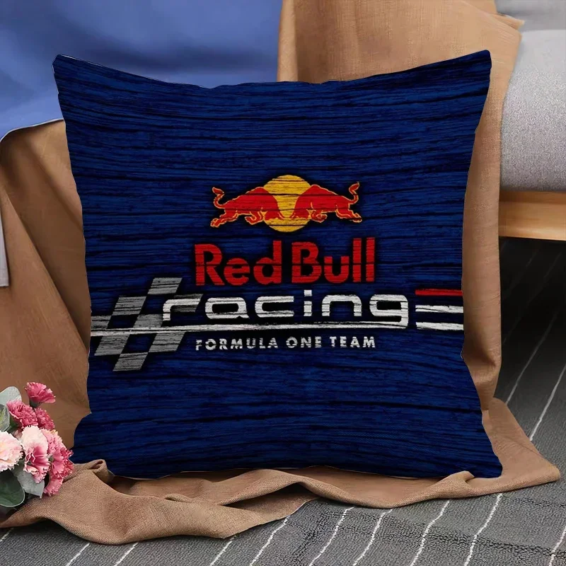 

Pillow Cover 40x40 Red Bulls Decorative Cushion Covers Fall Decor Pillowcase Pillowcases For Pillows Pilow Cases Sofa Body