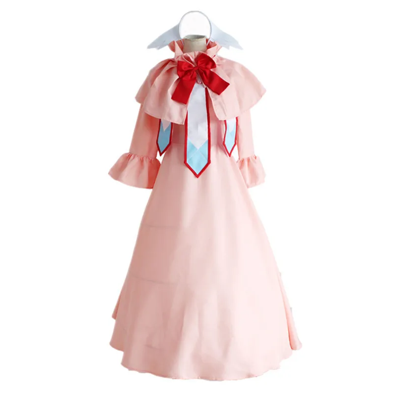 Fairy Tail Mavis Vermilion Cosplay Costume for Women (Unofficial)