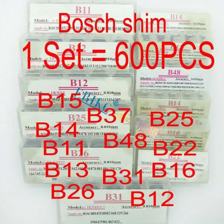 Injector Washer Shims Common Rail Injector Adjust Shims B11 B12 B13 B14 B16 B22 B25 B26 B31 B37 B48 B21 B23 B24 B27 Adjusting Washers Shims Gasket