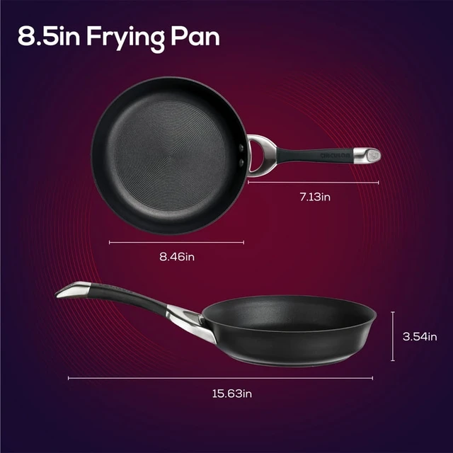 8.5 Inch Fry Pan with Short Handles