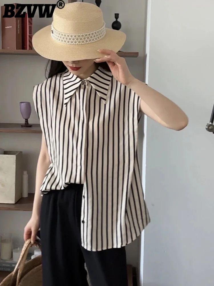 

Блузка женская однобортная с отложным воротником и рукавами-фонариками