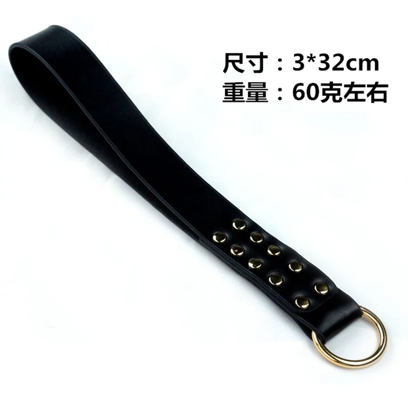 32CM Punk Spank Paddle Horse Whip,Horse Training Crop Equestrian Riding Beat bat Submissive for Horse 6