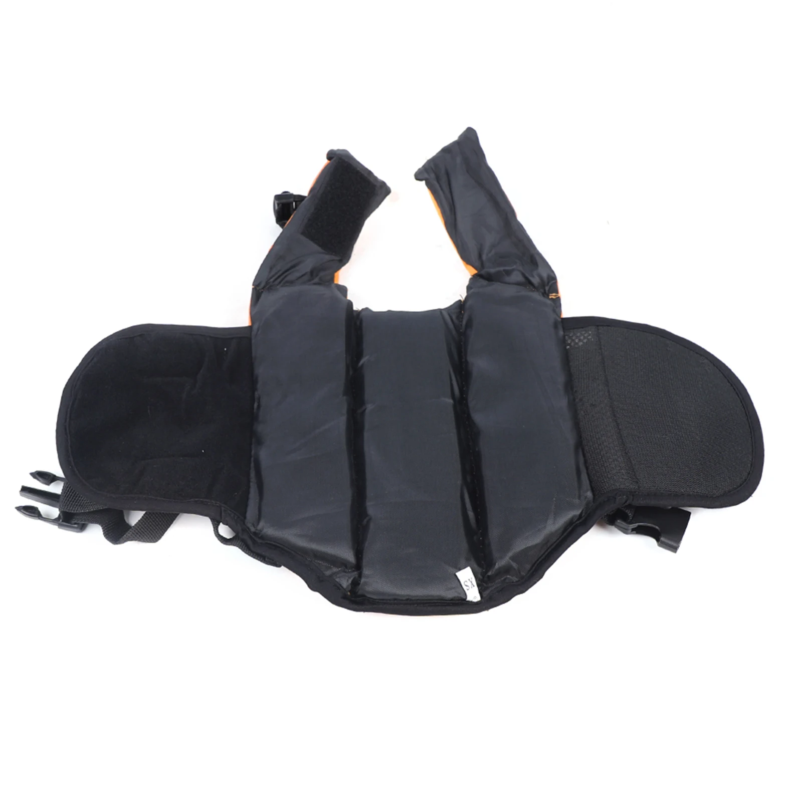 Dog Life Jacket Orange Life Vest for Dogs, Safety Lifesaver with High Buoyancy and Lift Handle for Small Breeds