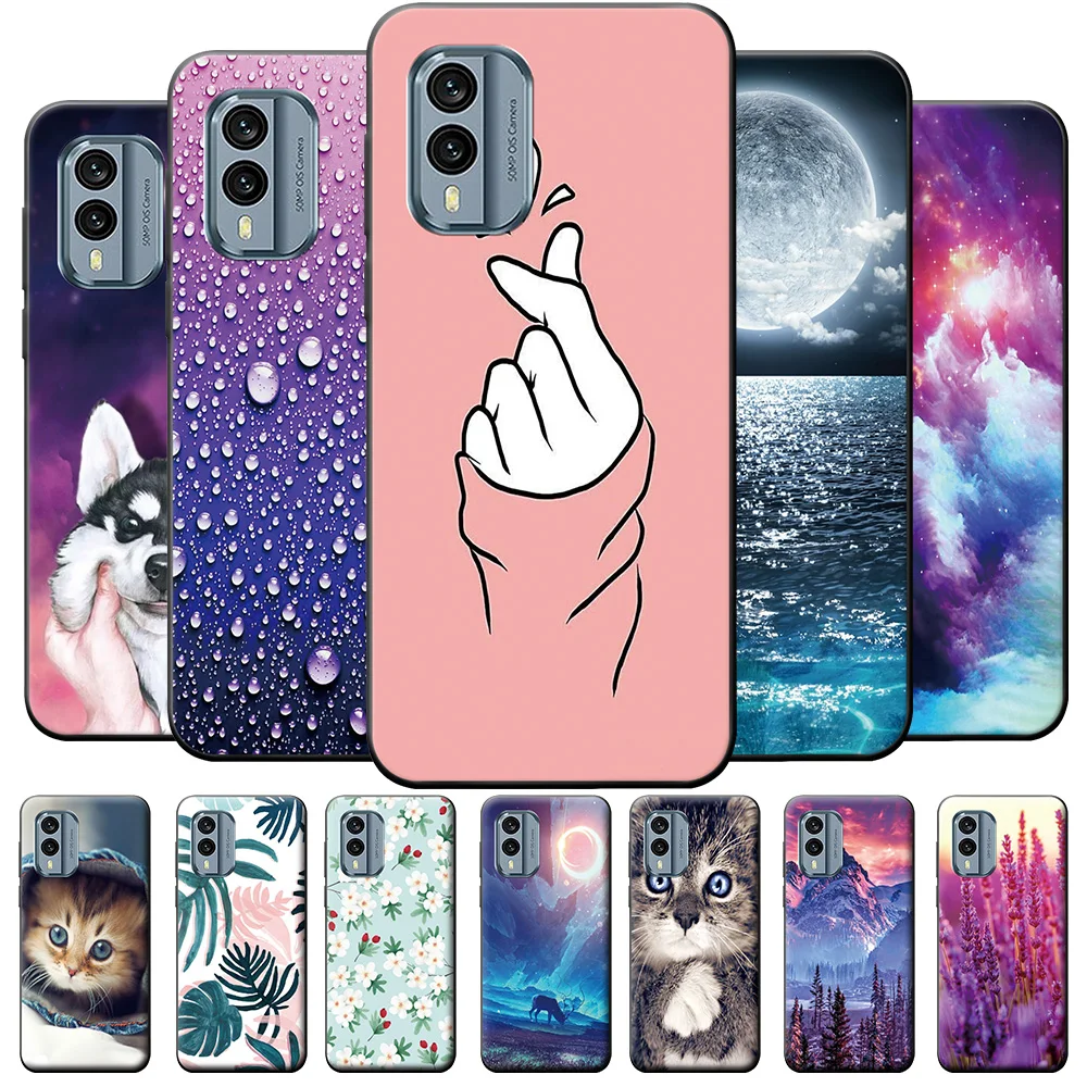 Per Nokia X30 5G Custodia Nokia X20 X10 Cute Fashion Lovely Cover Posteriore Custodia In Silicone Per Nokia X100 Xr20 Animali Paraurti Fundas Shell