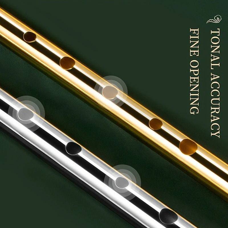 1PC Authentic Irish Whistle Flute C/D Key Tin Penny Whistle With 6 Holes Perfect Traditional Irish Music Musical Instrument
