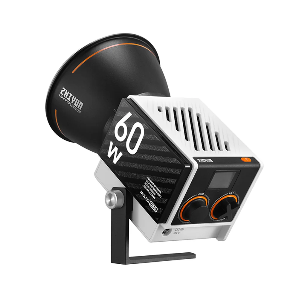 MOLUS G60 COB LED Video Light 60W Pocket Photography Lighting for Studio Video Y