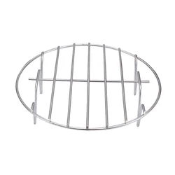 Premium Stainless Steel Steamer Rack & Baking Stand - Versatile Kitchen Accessory (17cm)