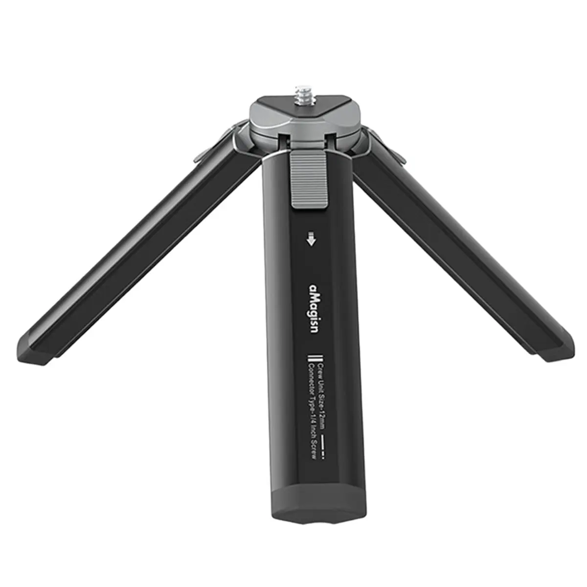 N05R AMagisn GoPro Hero/DJI OSMO/Insta360용 금속 알루미늄 합금 삼각대 1/4 나사가 있는 액션 카메라 삼각대 액세서리