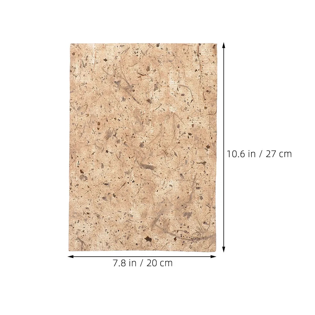 20pcs Bark Sheets Handmade Natural Vintage Craft Paper For Decoupage Calligraphy Scrapbooking Diy Rice Paper Art Projects - 6