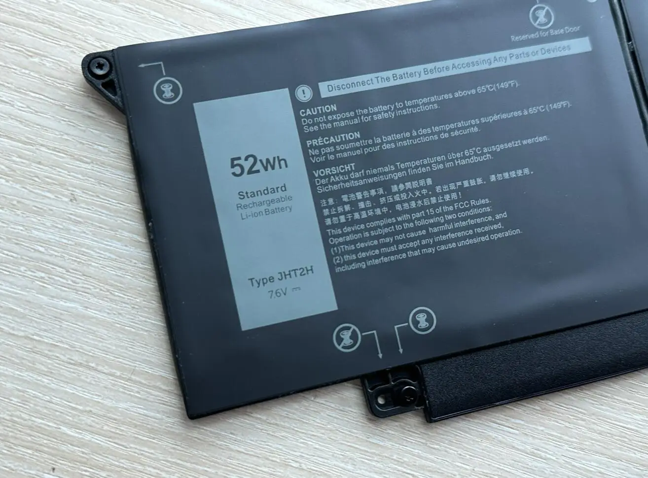 Bateria do Portátil para Dell Latitude Dell Latitude 7310 7410 Hrgyv X825p 4v5x2 7cxn6 7cxn6 T3jwc Xmt81 Jht2h - Imagem 6