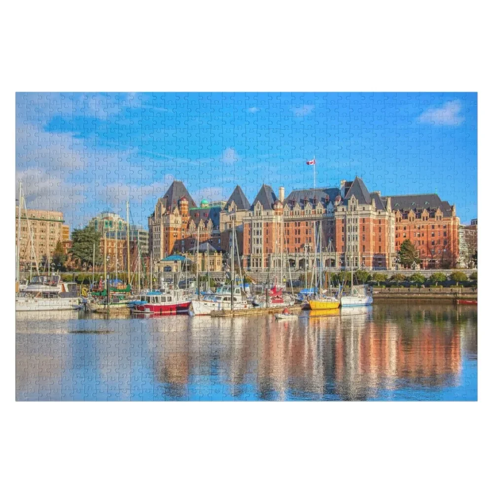 

Fairmont Empress Hotel Victoria BC, Canada Jigsaw Puzzle Name Wooden Toy Personalized Toys Puzzle