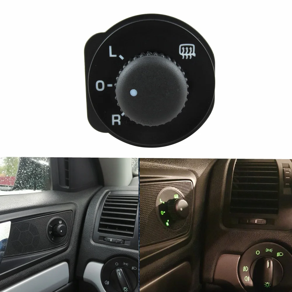 

Автомобильные аксессуары для Skoda Octavia MK2 1Z Yeti, зеркальный переключатель, регулируемая кнопка управления 1Z1959565A