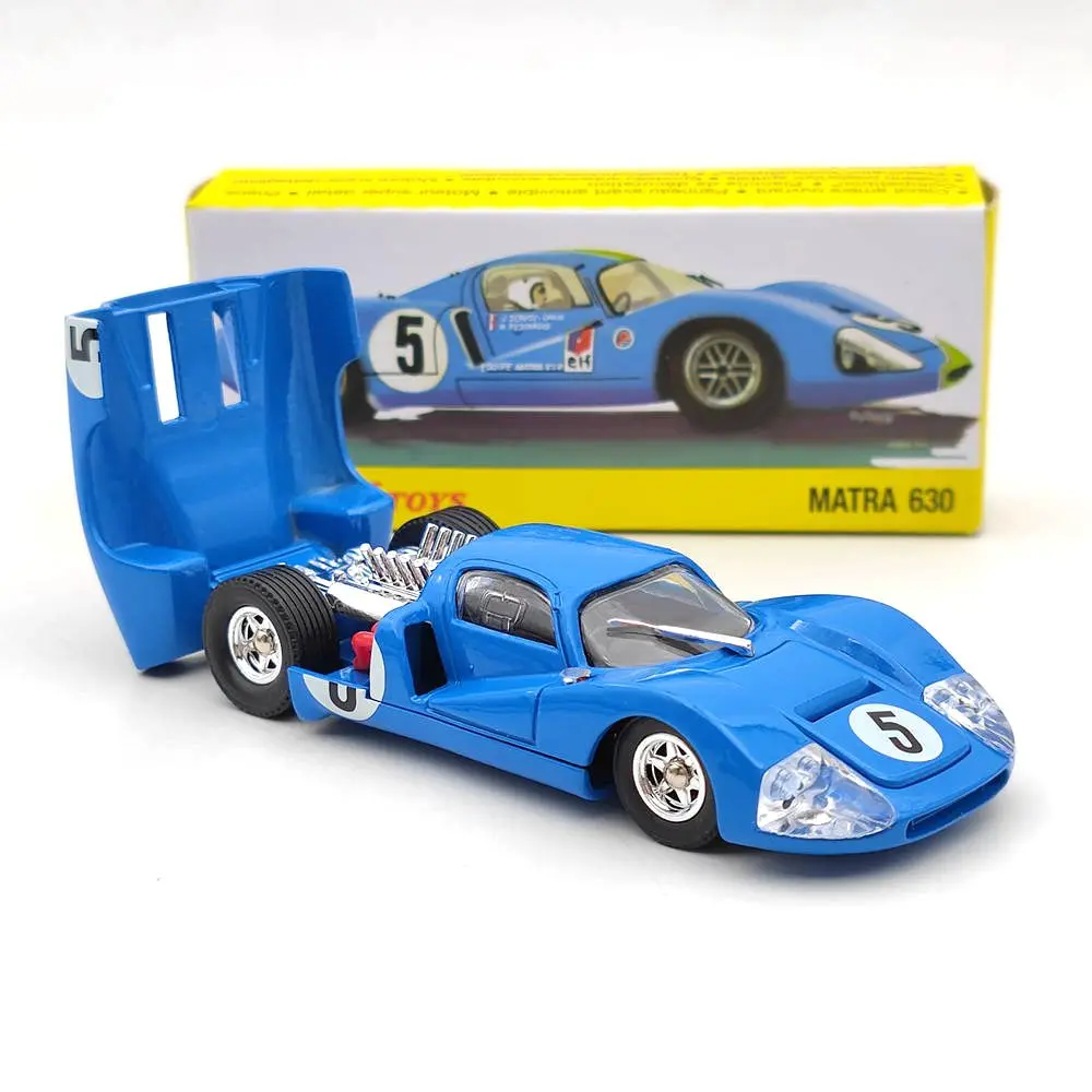 1:43 Atlas Dinky Toys 1425E Blue MATRA 630 ALLOY #5 Diecast Models Auto Car Gift Collection