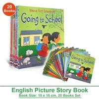 Usborne Farmyard Tales First Experience Preschool Education English Picture Story Books for Kids Bedtime Reading Montessori 1