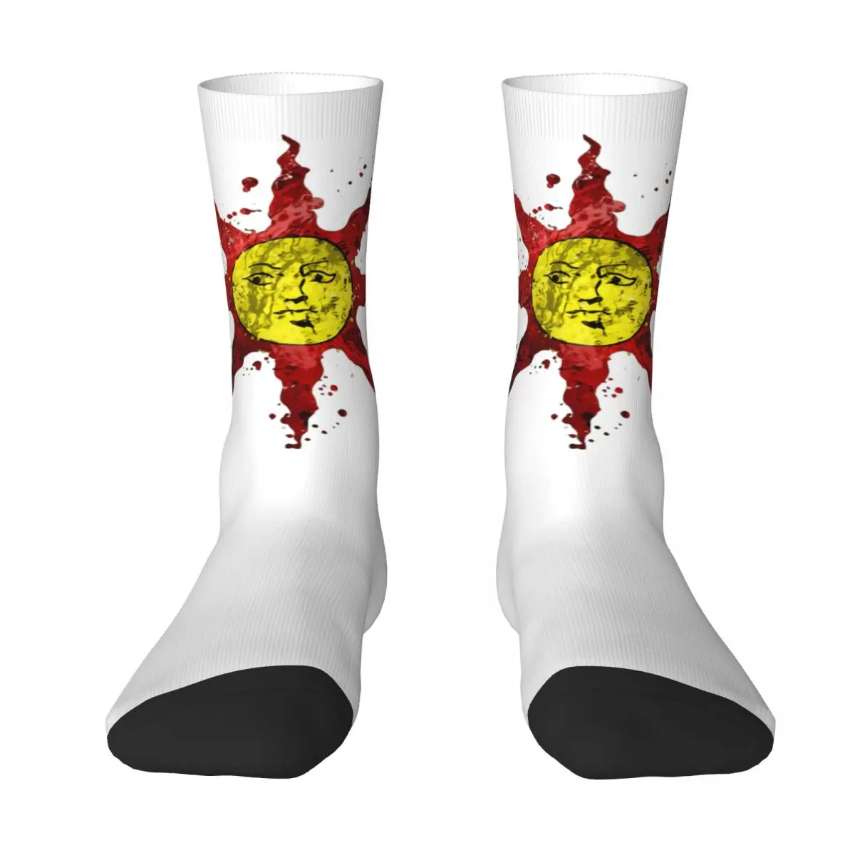 

Dark Soul Praise The Sun Dark Soul Color contrast socks Drawstring Backpack Elastic Socks Geek Graphic Cool Dark Souls Stocking