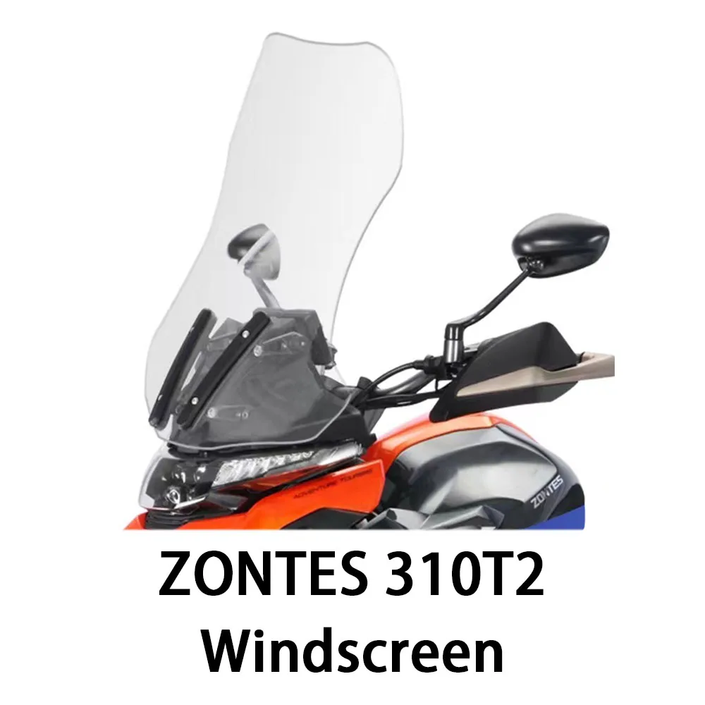 

New For ZONTES 310T Accessories Windshield Sports Windscreen Wind Deflector Fit ZONTES 310T 310T1 310T2 T310 T1310 T2310