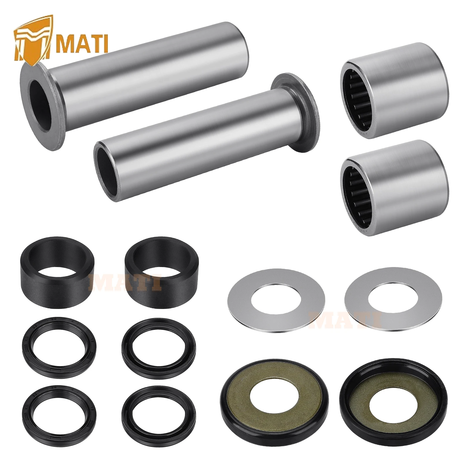 

MATI Rear Swingarm Swing Arm Bearing Seal Bushing Rebuild Repair Kit for Arctic Cat DVX 400 DVX400 2004-2008 3406-133 3406-053