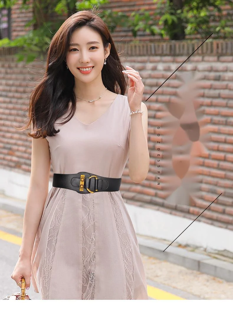 Nuovo vestito con accessori per cintura, decorazione per gonna ampia, cintura elastica per capispalla da donna, camicia in maglione con cinturino in vita_voghion.com