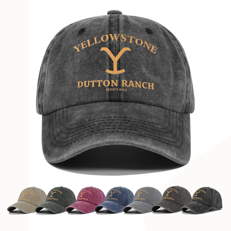 Baseball Cap Snapback Hat YELLOWSTONE 