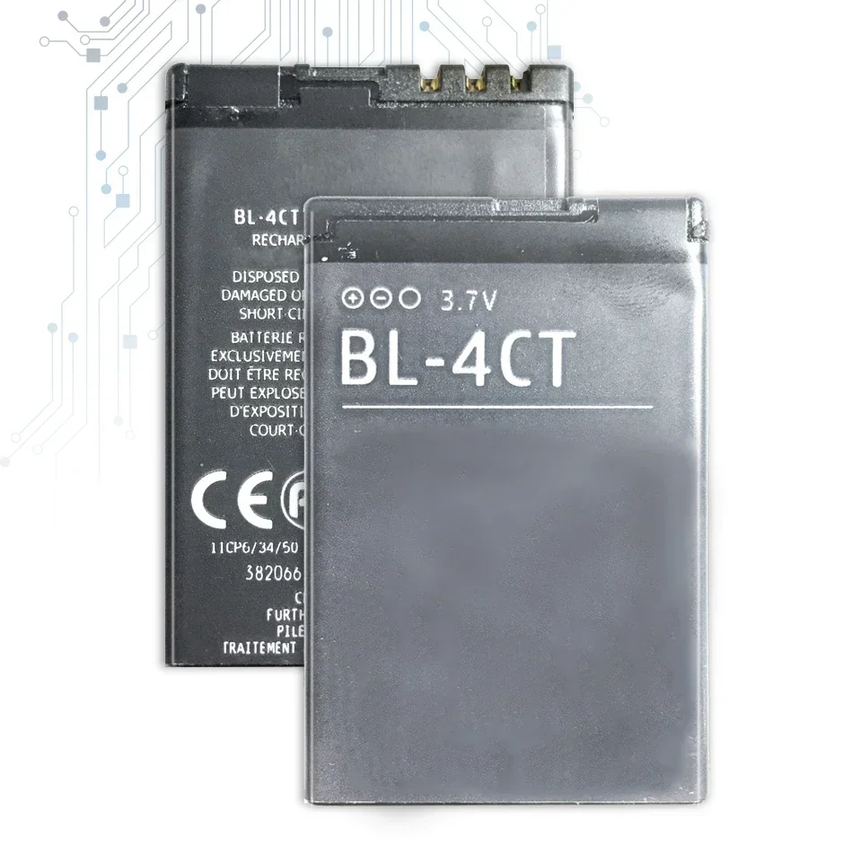 860Mah Bl 4Ct Bl-4Ct Batteria Per Nokia 5310 5630 5630 2720 6700S X3 X3-00 7230 7310C 7210C 6600F Bl4Ct Garanzia Batterie