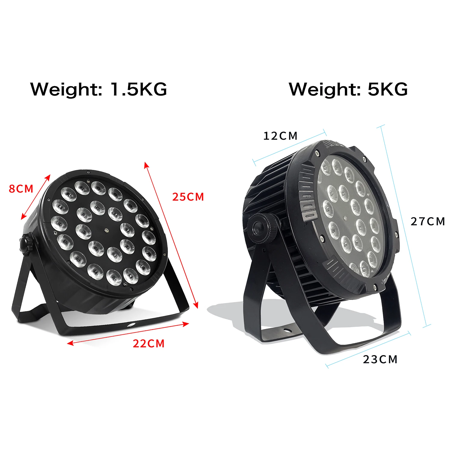 Рисунок 6 - 4 в 1, Светодиодный прожектор для дискотеки