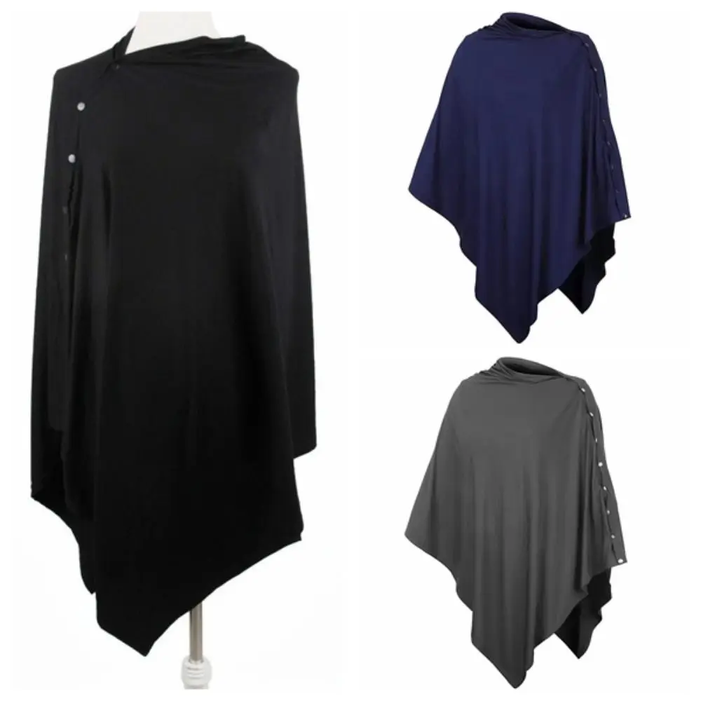 Comfortable Maternal Nursing Covers Soft Button Nursing Scarf Adjustable Anti-Exposure Mother's Nursing Towel Baby Wrap