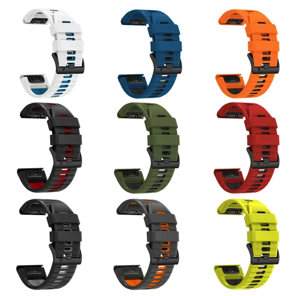 QuickFit Durable Silicone Watch Strap - Premium Quality and Comfort
