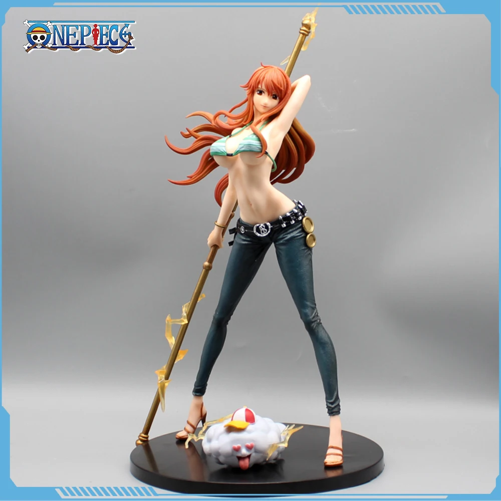 37cm-One-Piece-Anime-Figure-Nami-Figurine-Pvc-Gk-Statue-Figurine-Model ...