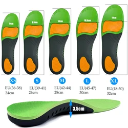 Enhanced Comfort Orthopedic Arch Support Insoles - EU36 - 38 (Orthotic Insoles)