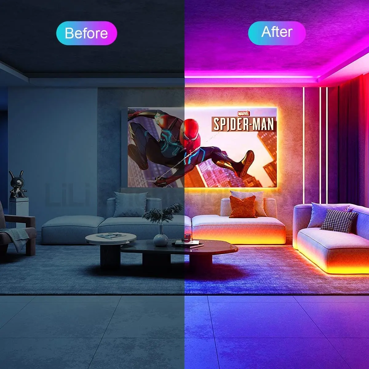 Bluetooth RGB LED Strip 3