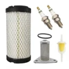 Golf Cart Tune Up Kit with Oil Filter Spark Plug For EZGO TXT/ST 350 Gas 1996-Up#72084G01 26591-G01 28463G01 1