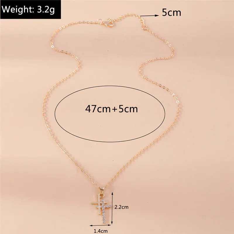 Aihua 2-teiliges Set Exquisite Kristall-Herz-Halskette für Frauen und Mädchen Geburtstagsgeschenk Schmucksets – Detail 19