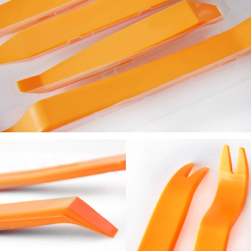 1/4Pcs 자동차 패널 제거 설치 도구 자동차 인테리어 패널 도어 클립 트림 대시 수리 플라스틱 도구 자동 수리 액세서리