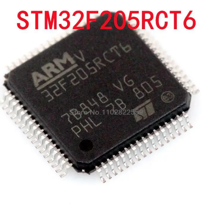 

1-10 шт. STM32F205RCT6 QFP64